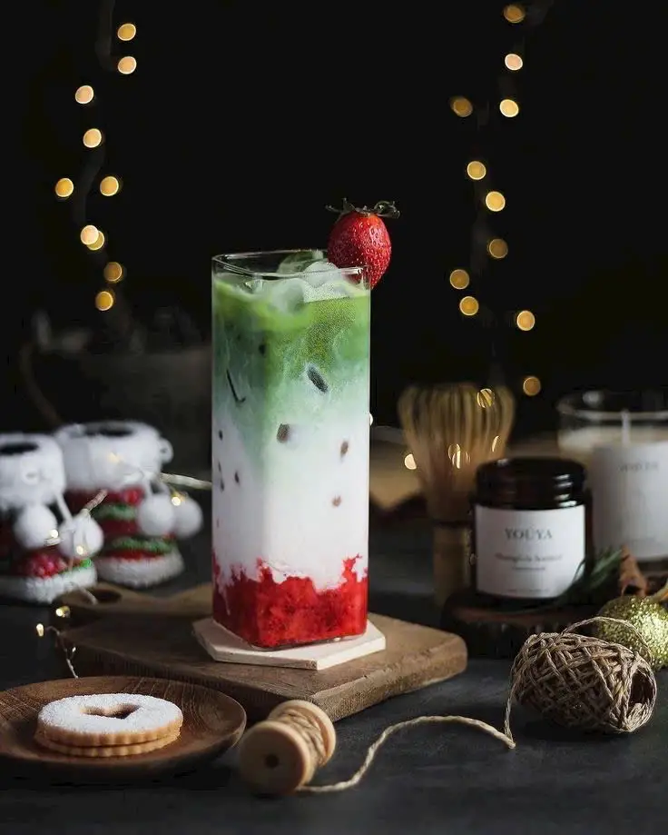 Dâu matcha latte - 45.000 ₫ tại Tiệm Nhà Sơn - Tôn Thất Đạm