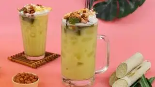 Hình ảnh Nước sấu + dừa khô