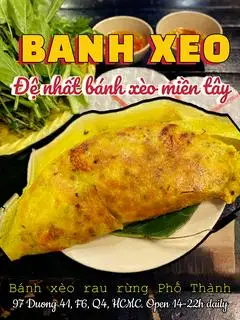 Bánh Xèo củ hủ dừa CHAY - 129.000 ₫ tại Phố Thành - Bánh Xèo Rau Rừng - Đường Số 41
