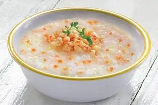 Cháo tôm bằm thịt bằm( size lớn) - 49.000 ₫ tại Bún & Cháo Má 5 - Đỗ Quang Đẩu