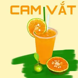 Nước cam vắt - ly 700ml - 32.000 ₫ tại Ăn Vặt Thiệu Kỳ - Đá Me & Bún Chay - Trần Quang Diệu