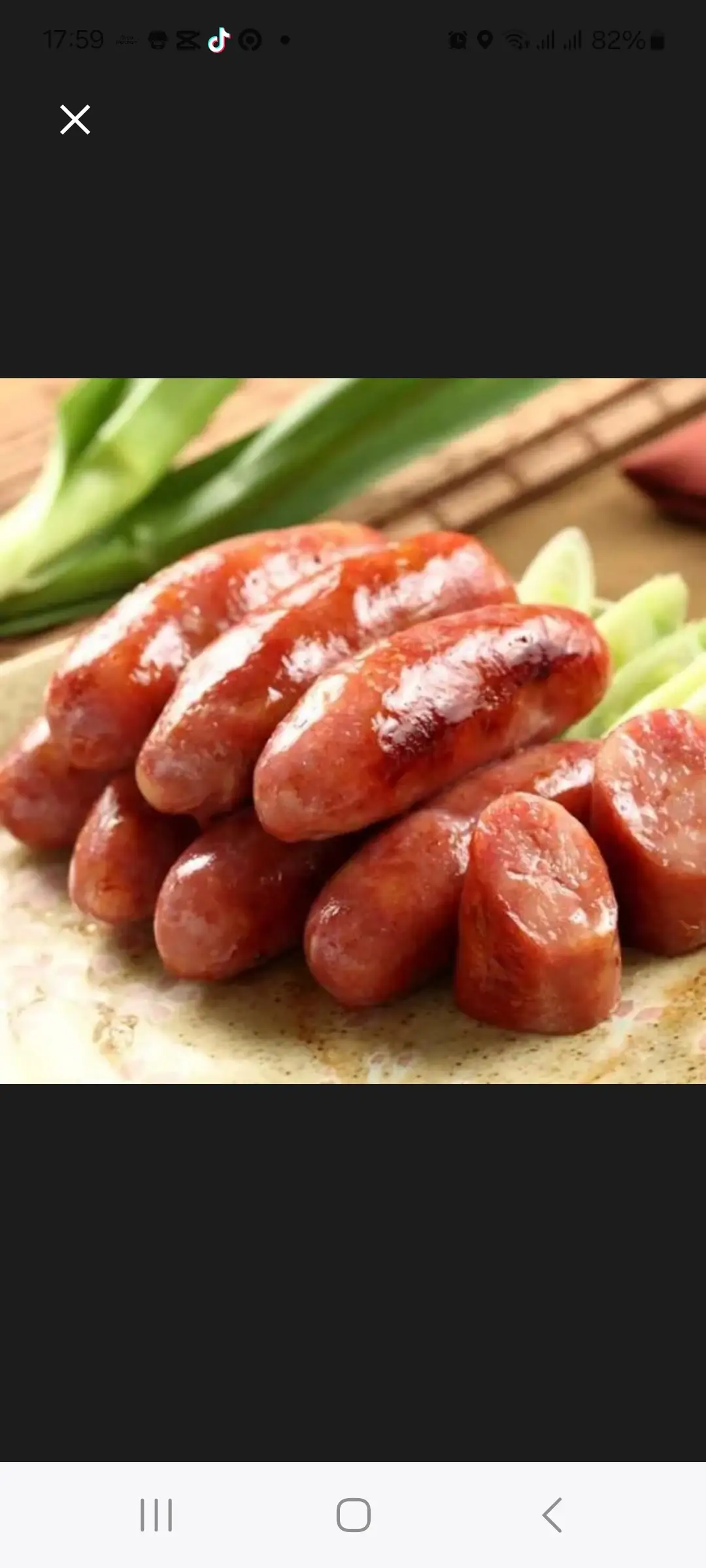 Hình ảnh lạp xưởng phương Đông 3 cái