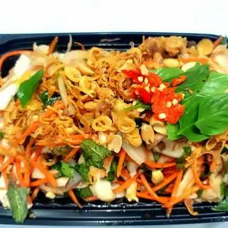Hình ảnh Gỏi Lòng Gà - Gà Xé Sốt Mắm Tắc + sốt chấm