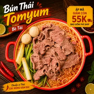 Hình ảnh Bún Thái Tomyum Bò Tái