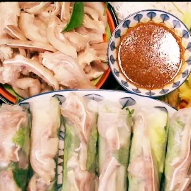 combo 5 cuốn tai heo - 58.000 ₫ tại Gỏi Cuốn Dimsum Hồng Hà - Phạm Thế Hiển