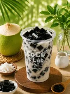 Hình ảnh Sữa dừa sương sáo