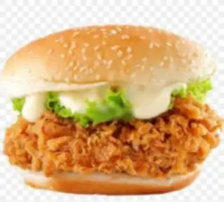 Hamburger gà - 44.000 ₫ tại Trùm Ăn Vặt - Hamburger & Gà Rán - Lâm Văn Bền