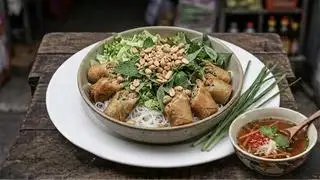 Bún Chả Giò - 45.000 ₫ tại Gỏi Cuốn Mắm Nêm - Chị Mỹ - Thích Quảng Đức