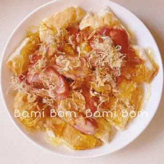 Hình ảnh BÁNH MÌ NƯỚNG SỐT  KEM BƠ TRỨNG 