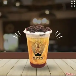 Hình ảnh Đường nâu trà đen sữa