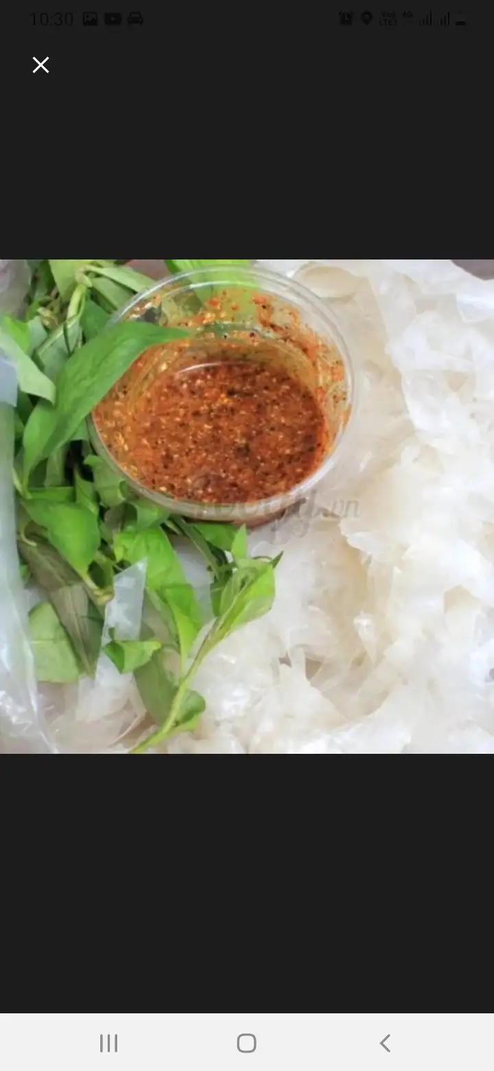 bánh trang châm muối tắc  - 32.000 ₫ tại Ăn Vặt Bánh Tráng Trộn 502 - Lý Phục Man