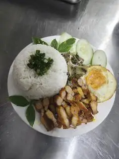 Hình ảnh Cơm thịt ba chỉ nướng