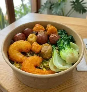 Hình ảnh Mỳ trộn Indomie viên chiên thập cẩm