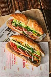 Hình ảnh Bánh mì ốp la 2 trứng
