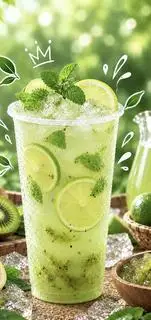 Hình ảnh Trà Chanh Táo Bạc Hà
