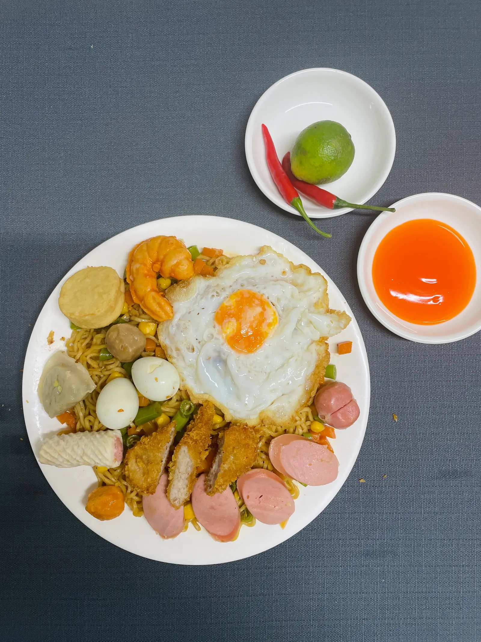 Hình ảnh Mì Trộn Siêu Topping (2 gói)