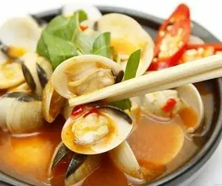 Nghêu hấp thái - 69.000 ₫ tại Ding Dong - Mồi Nhậu Lai Rai - Nguyễn Xí