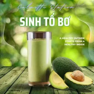 Sinh Tố Bơ - 35.000 ₫ tại Calmette Station - Sinh tố, Matcha & Trà sữa - Đoàn Văn Bơ