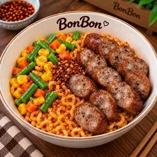 Hình ảnh Mì trộn dồi sụn