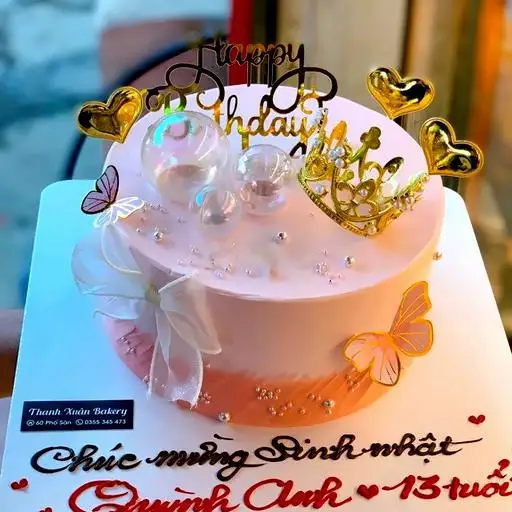 Bánh kem sữa tươi - 185.000 ₫ tại Kẹo Ngọt Bakery - Bánh Kem Sinh Nhật & Bánh Bông Lan Trứng Muối - Gò Dầu