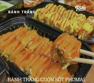 Hình ảnh Bánh tráng cuốn sốt bơ phomai