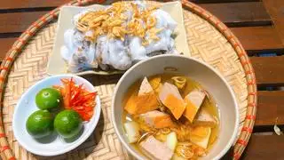 Hình ảnh Bánh Cuốn Nhân Thịt Chả Quế