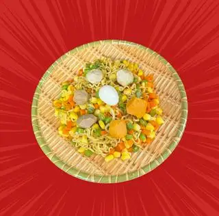 Hình ảnh Mì trộn thịt viên