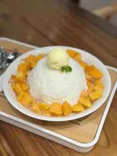 Hình ảnh Bingsu xoài - mango bingsu