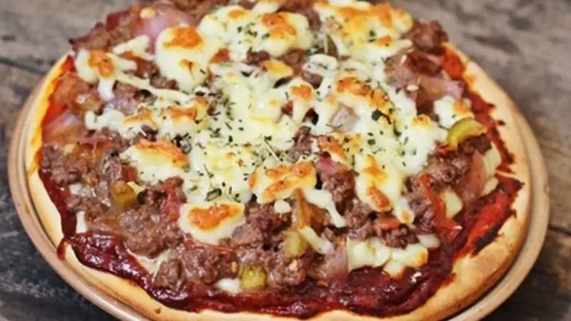 Pizza bò size 18 - 85.000 ₫ tại Pizza Kushy - Sương Nguyệt Ánh