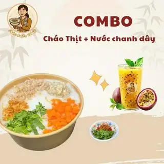 Combo cháo thịt + chanh dây - 56.000 ₫ tại Cháo Sườn Cô Út - Hoàng Diệu