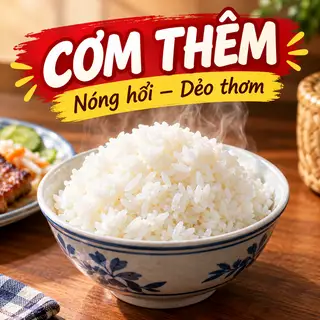 Hình ảnh cơm thêm