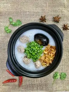 Hình ảnh Cháo bò viên bắc thảo