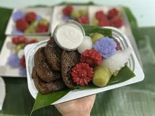 Hình ảnh Bò Nướng mix bò hấp