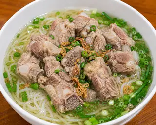 Hủ tiếu sụn sườn - 59.000 ₫ tại Hủ Tiếu Bò Viên 014 - Chung Cư Ngô Gia Tự