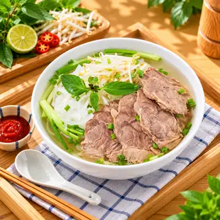 Hình ảnh Phở bò bắp