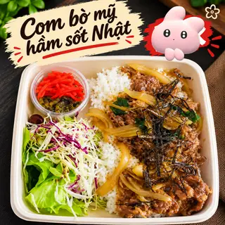 Hình ảnh Cơm bò hầm sốt Nhật - gyudon