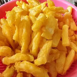 Khoai tây lắc phô mai - 30.000 ₫ tại Khoai Lang Lắc & Bánh Tráng Trộn - 142 Nguyễn Thượng Hiền