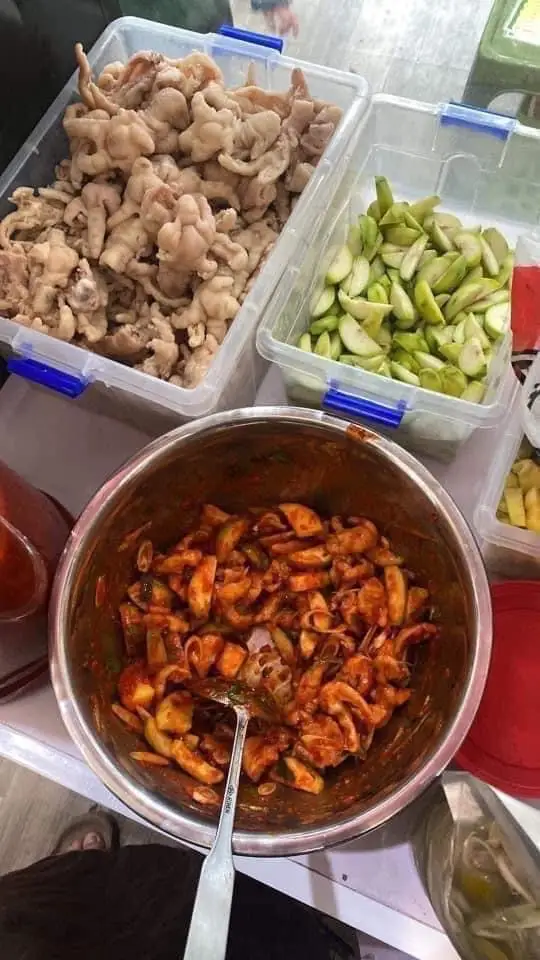 Hình ảnh Chân gà rút xương sốt Thái 7-8 chân