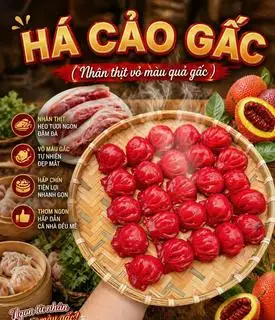 Hình ảnh Há cảo gấc