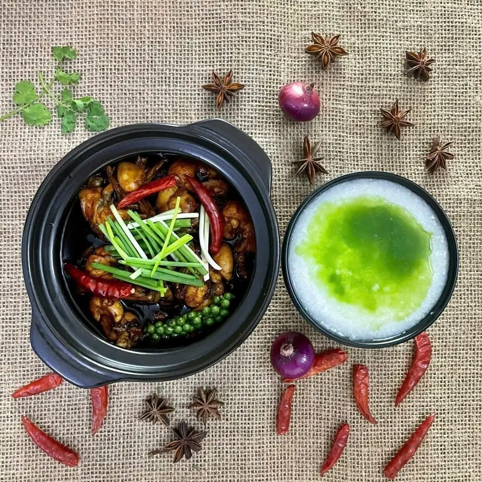 Cháo Ếch 3 Con ( cháo lá dứa ) - 120.000 ₫ tại CHÁO SƯỜN - CHÁO ẾCH 18 - Nguyễn Duy Dương