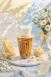 Bánh que Kem chesse - 28.000 ₫ tại Trà Sữa & Topping - BOMBA - Đặng Thuỳ Trâm