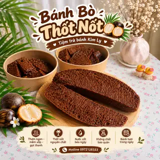 Hình ảnh Bánh bò thốt nốt ~480gr ít ngọt bánh tươi mỗi ngày