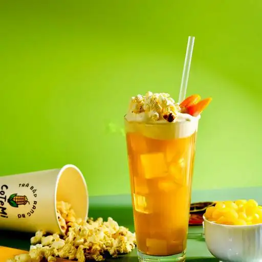 Hình ảnh Trà bắp rang bơ