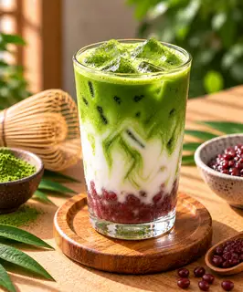 Hình ảnh Matcha Đậu Đỏ