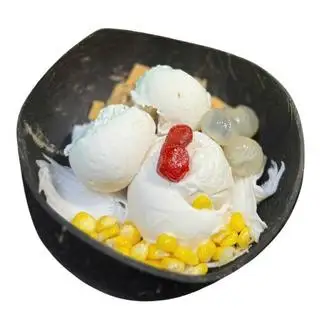 Kem dừa 2 - 47.000 ₫ tại Kem Dừa Siam, Pizza & Ăn Vặt - 24 Đường Số 75