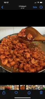 Hình ảnh Bánh lọc tôm rim + chả