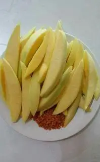 Xoài keo 350g - 49.000 ₫ tại Trái Cây Miền Tây Nhà Suka - Trái Cây Tươi Cắt Sẵn - Nguyễn Tiểu La