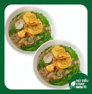 Hình ảnh Combo 2 hủ tiếu chay ( món nước)