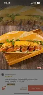 Hình ảnh BÁNH MÌ NEM NƯỚNG + TRỨNG 
