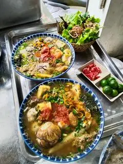 Hình ảnh bún riêu đặc biệt
